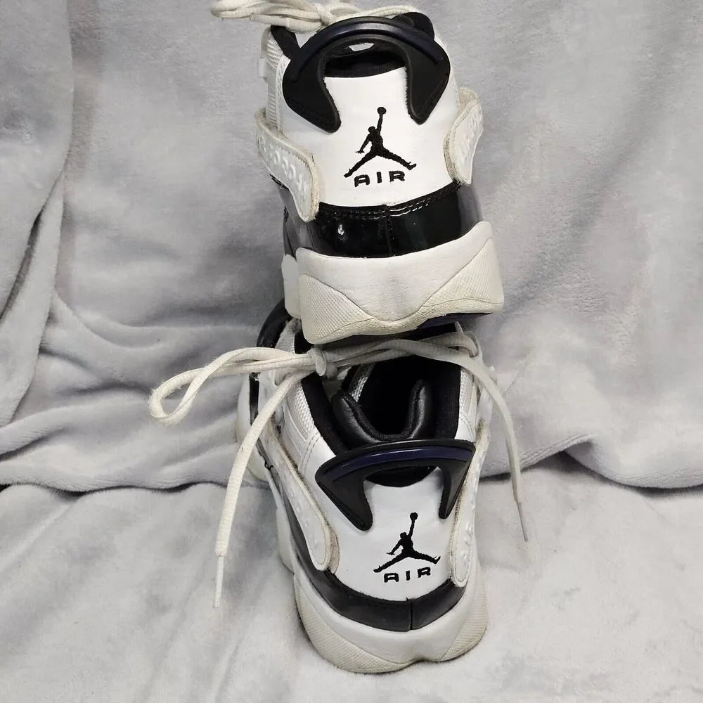 Nike Jordan 6 Rings Defining‎ [323419-104] Kids 5y Basketball Shoes White/Black